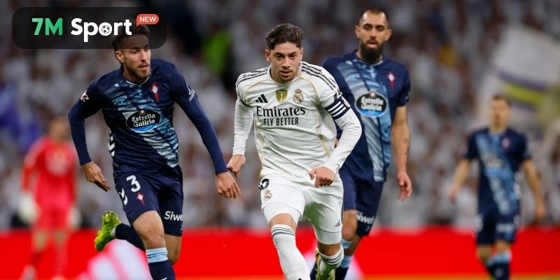 Chạm trán trước đây của Celta Vigo vs Real Madrid