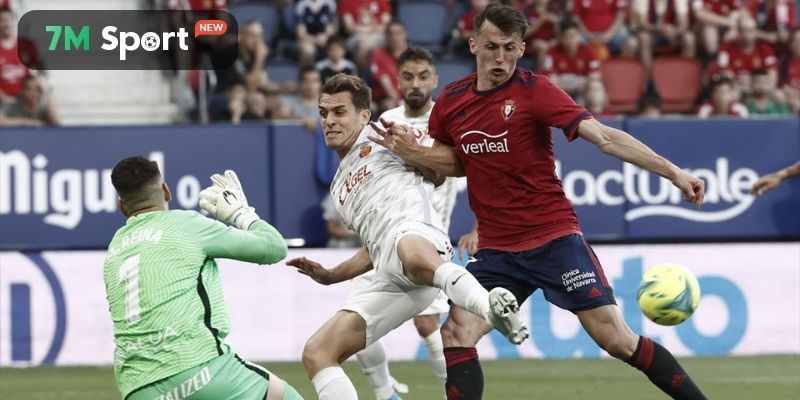 Chạm trán trước đây của Osasuna vs Mallorca
